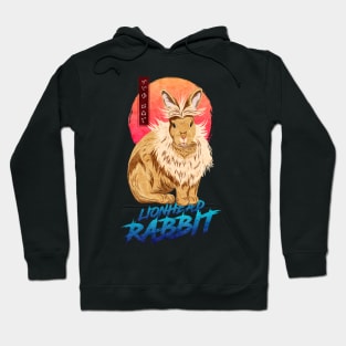 Lionhead Rabbit - Black Hoodie